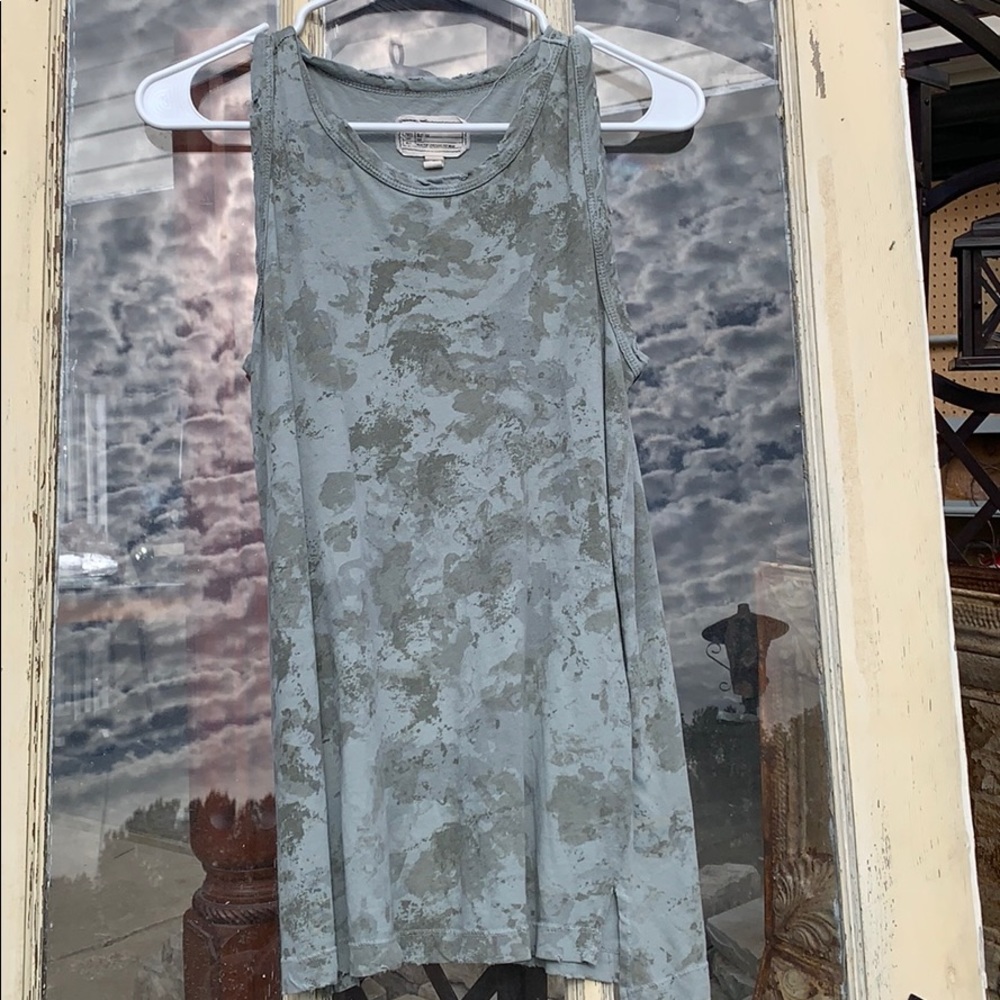 Current elliott camo tank top